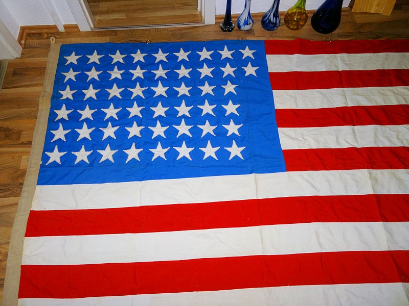 kuriose US-Flagge